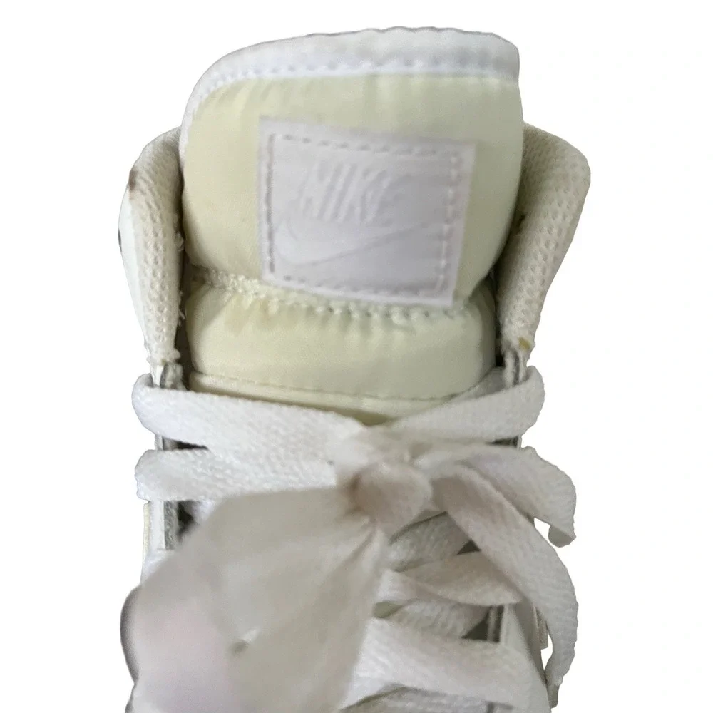 Nike  Court Royale High Top Shoes, Size 7 White Very Gently Used! Athleisure,